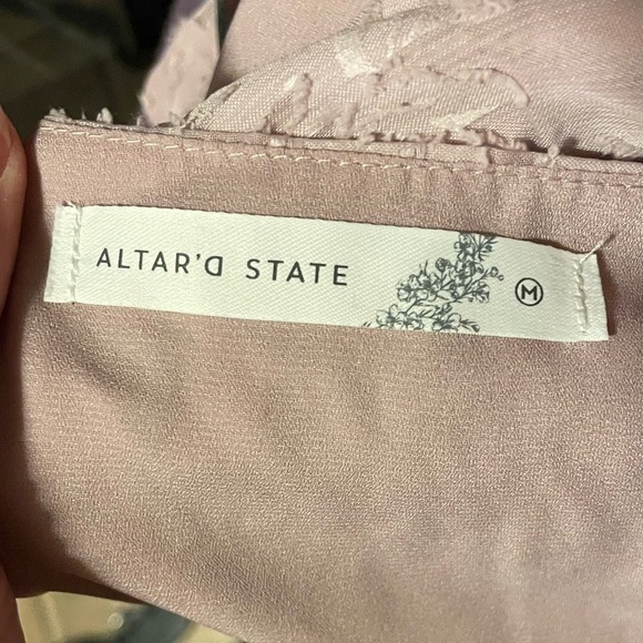 NWT Altar’d State Layken Lace Bow tie top size M - Picture 3 of 8